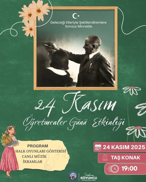 Emirdağ'da Öğretmenler Günü Muhteşem Bir Etkinlikle Kutlanacak
