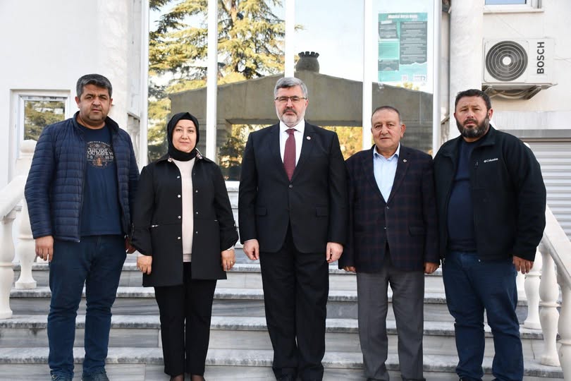 Afyonkarahisar Milletvekili Ali Özkaya, İscehisar Belediye Başkanı'nı Ziyaret Etti