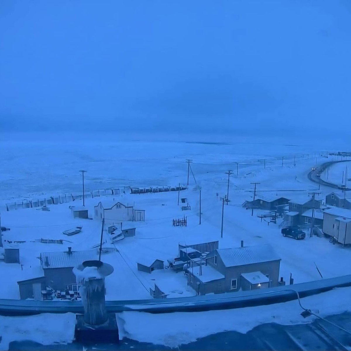 Alaska'nın Barrow Kentinde 66 Günlük Gece Başladı