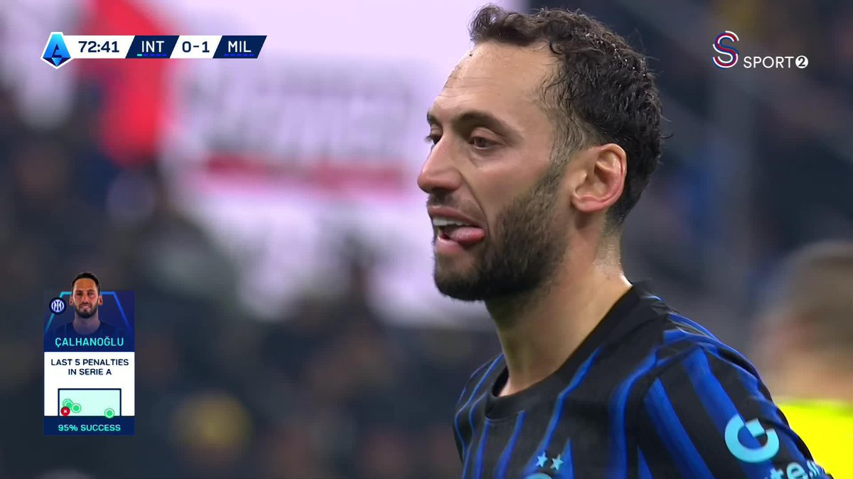 Hakan Çalhanoğlu, Derbide Penaltı Kaçırdı