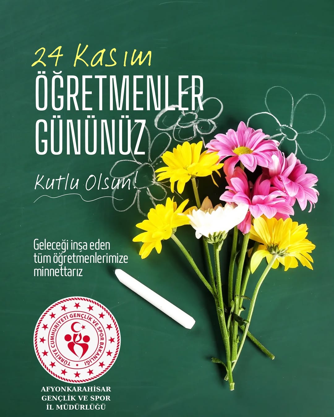 Afyonkarahisar'da Öğretmenler Günü Kutlaması