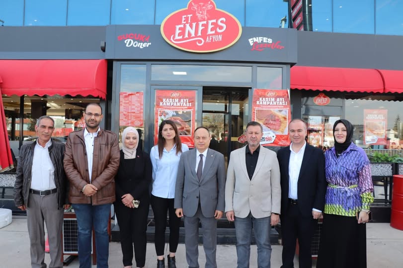 Afyonkarahisar TSO Başkanı, Et Enfes Afyon'un Yeni İşyerinde