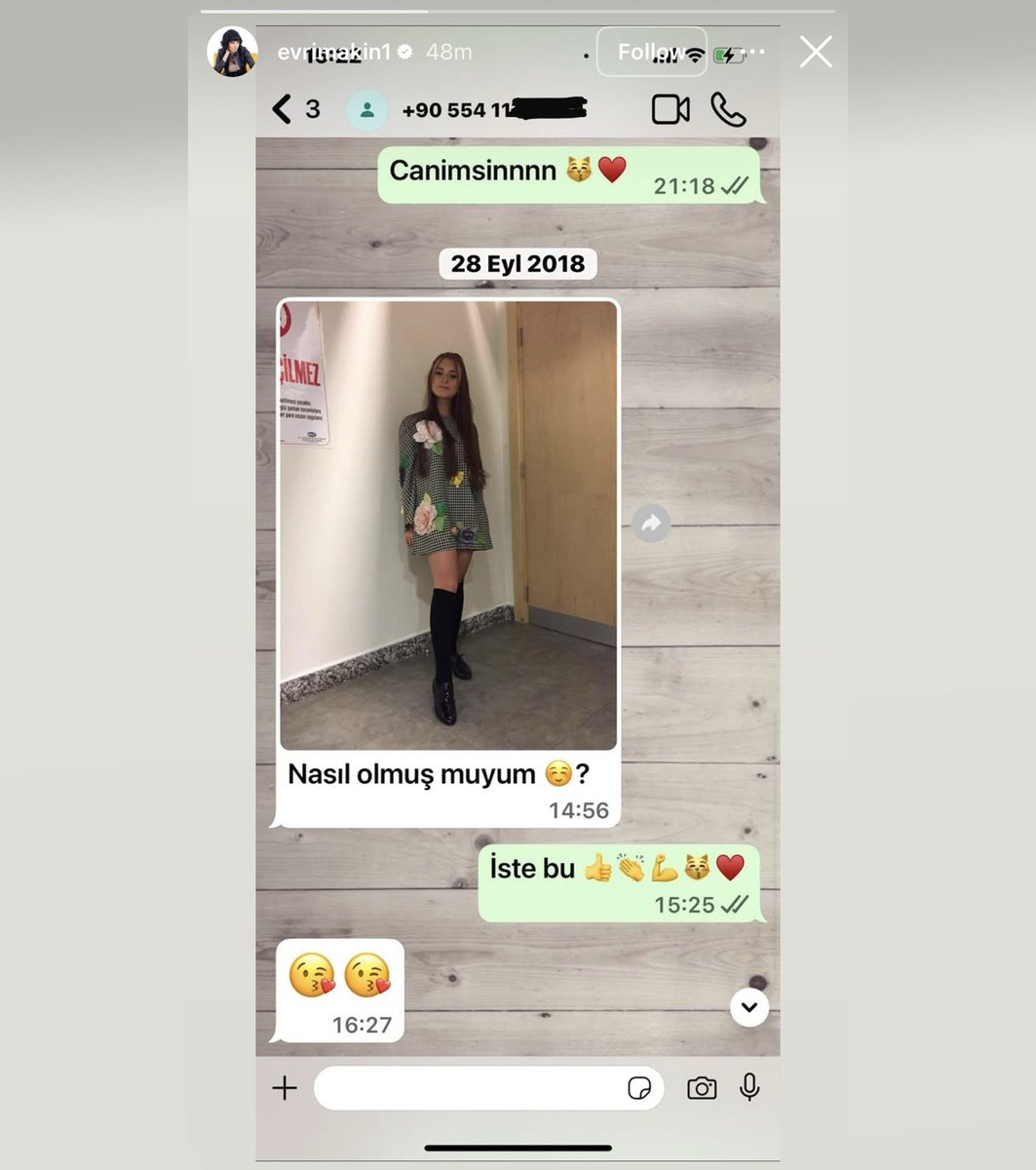 Evrim Akın'dan Asena Keskinci ile 7 Yıl Önceki Konuşma Paylaşımı