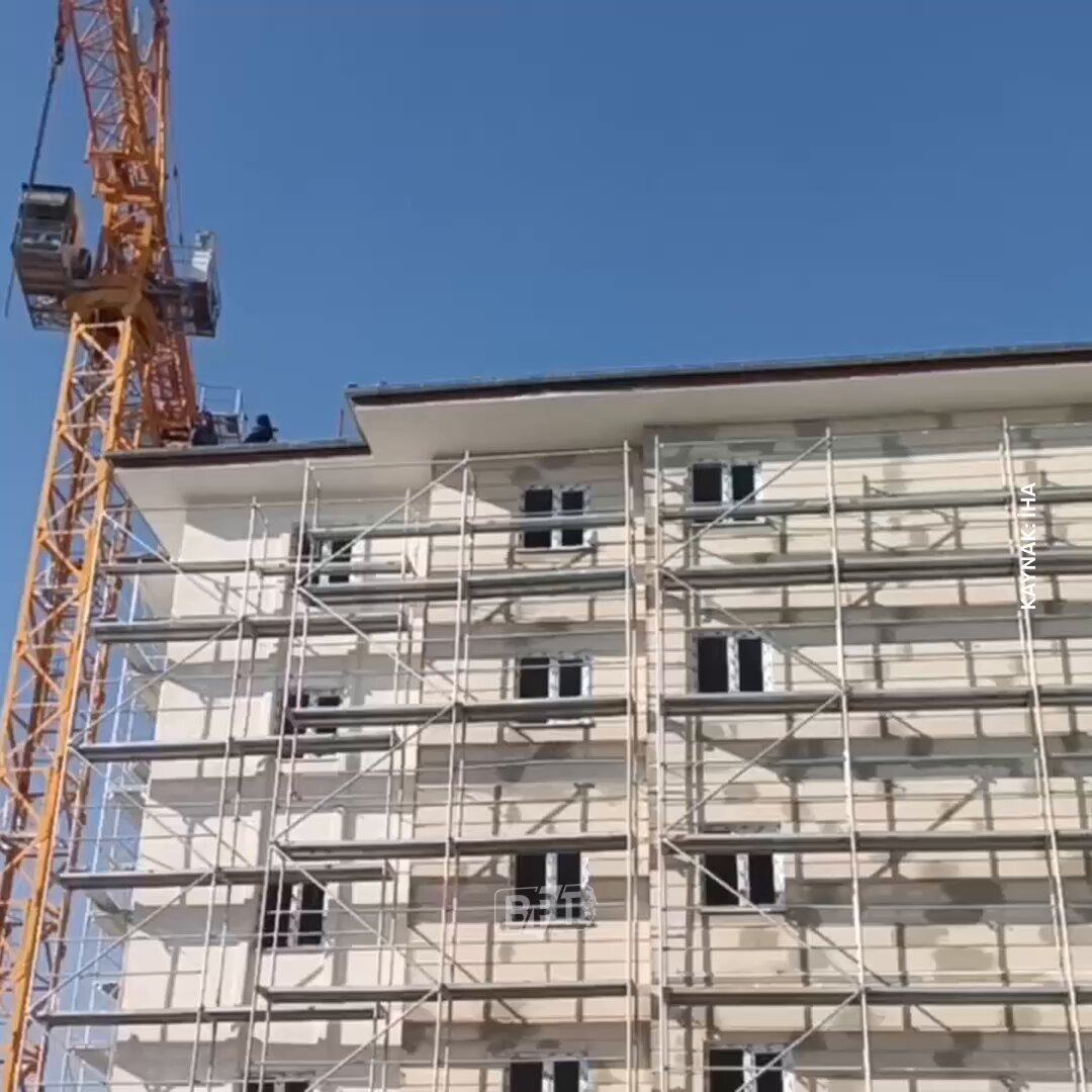 Adıyaman'da İş Arkadaşı İntihar Ederken Sıva Yapmaya Devam Eden İşçi