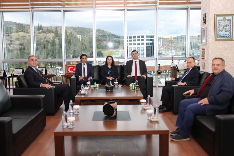 SGK Afyonkarahisar İl Müdürü ATSO'yu Ziyaret Etti