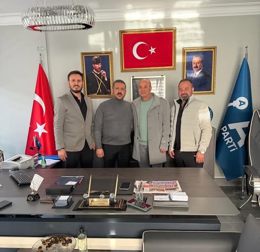 Afyonkarahisar'da Anahtar Parti İl Başkanlığı'na Bolvadin'den Ziyaret