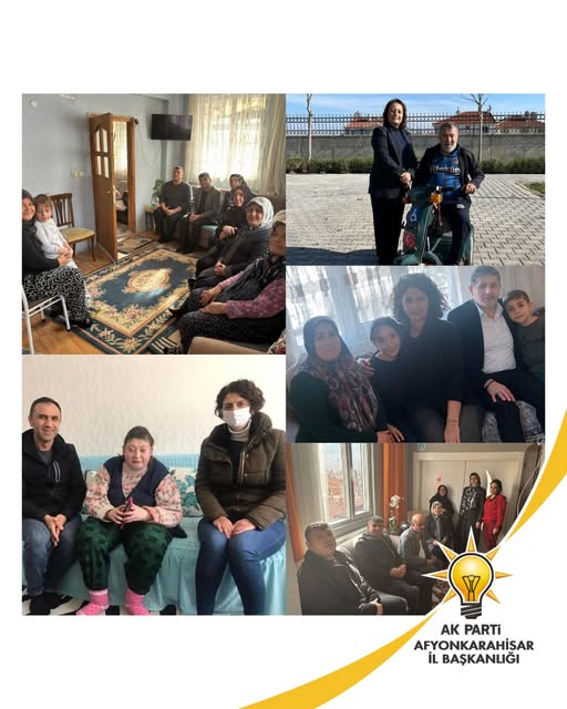 Afyonkarahisar'da 3 Aralık Dünya Engelliler Günü'nde Anlamlı Ziyaret