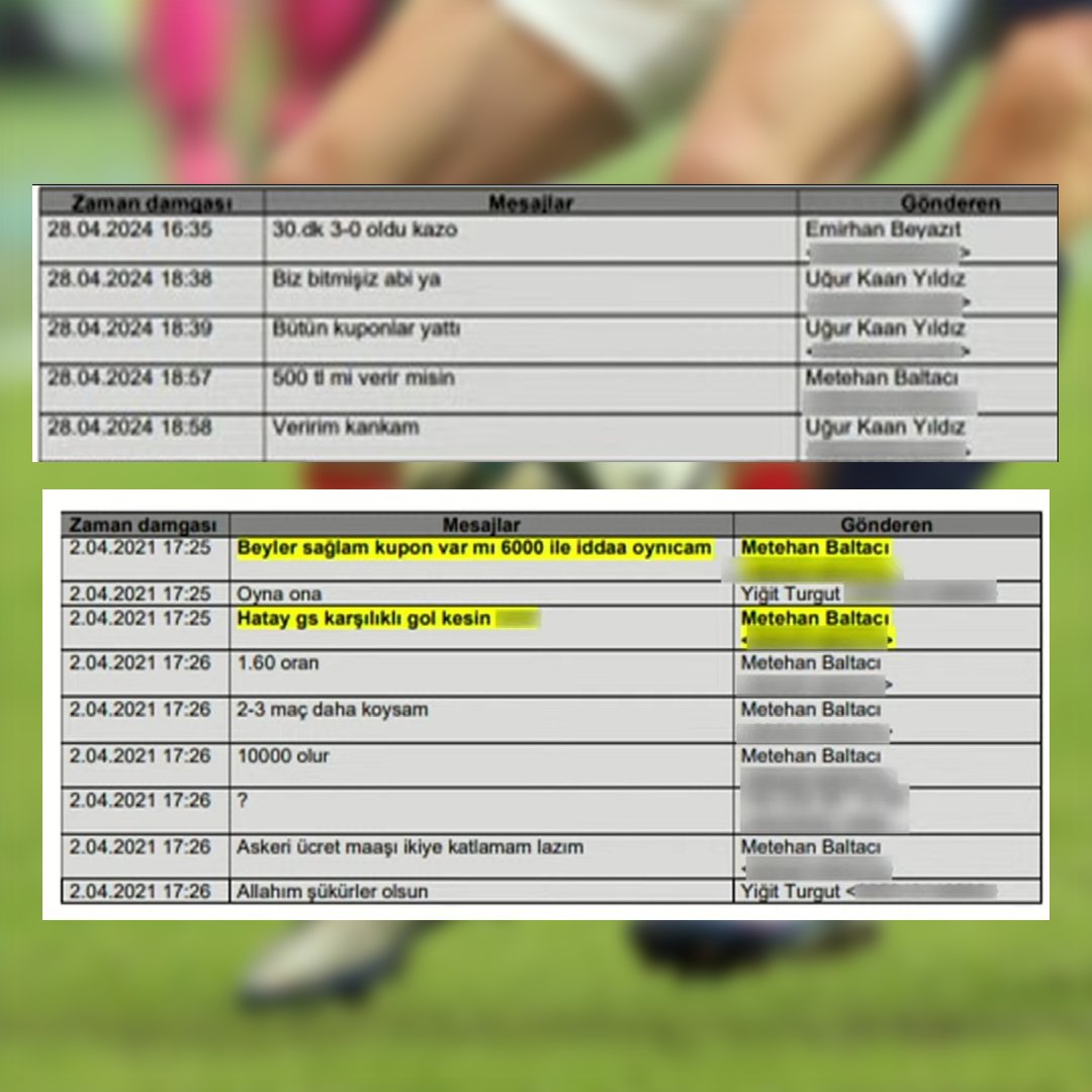 Metehan Baltacı'nın WhatsApp Mesajları Gün Yüzüne Çıktı