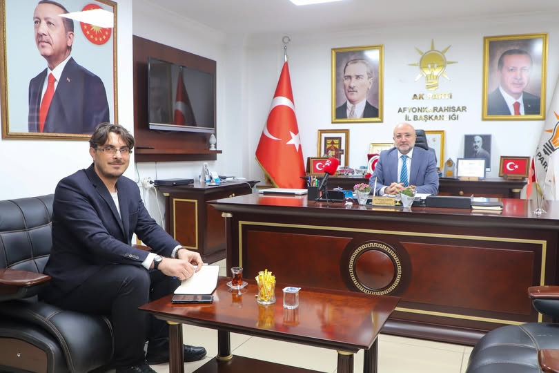 AK Parti Afyonkarahisar İl Başkanı Turgay Şahin, Kocatepe Gazetesi'nde Gündemi Değerlendirdi