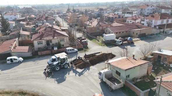 Bolvadin'de Taşkın Riski Karşı Altyapı Çalışması Başlatıldı