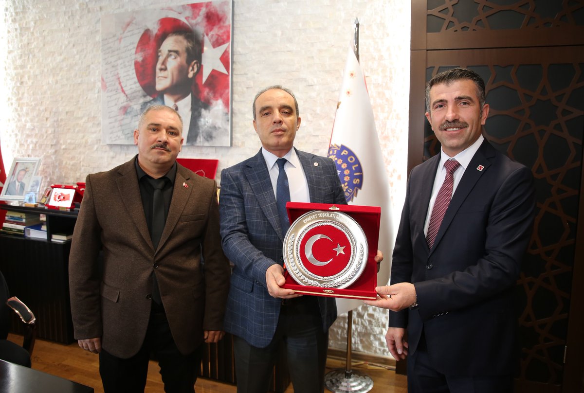 Afyonkarahisar Emniyet Müdürü'ne Sendika Ziyareti