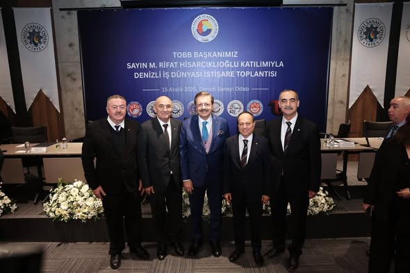 TOBB Başkanı Hisarcıklıoğlu, Denizli'de İş Dünyası ile Buluştu