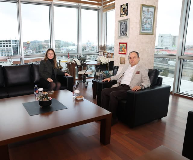 Afyonkarahisar Baro Başkanı Ticaret ve Sanayi Odası'nı Ziyaret Etti