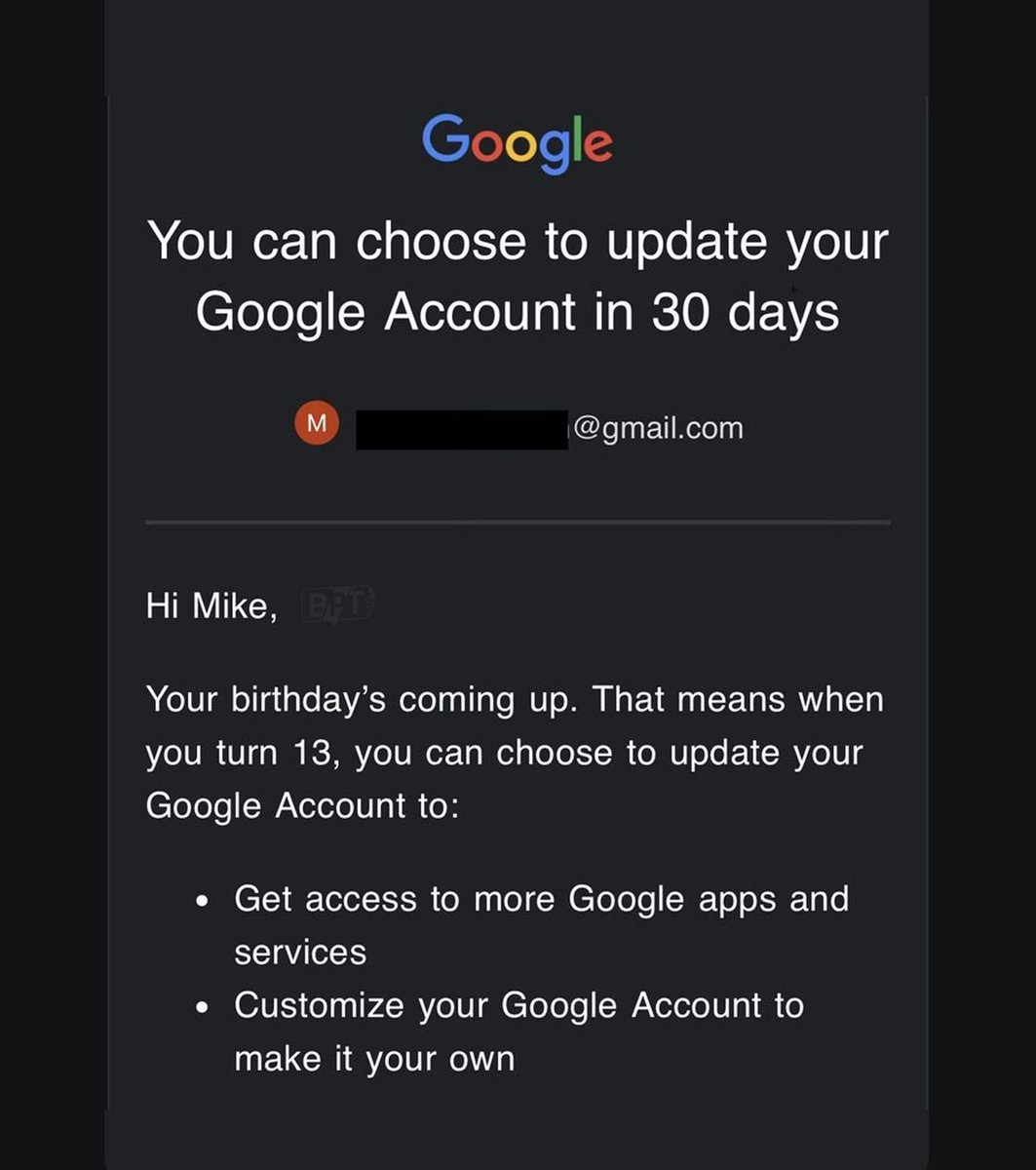 Google, 13 Yaşındaki Çocuklara Ebeveyn Denetimlerini Kaldırma Hakkı Tanıyor