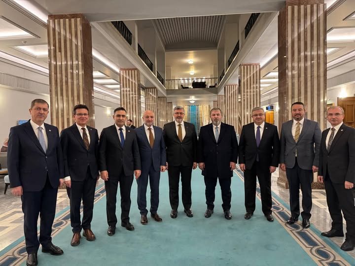 AK Parti Afyonkarahisar İl Başkanlığı Ankara'da İstişarede Bulundu