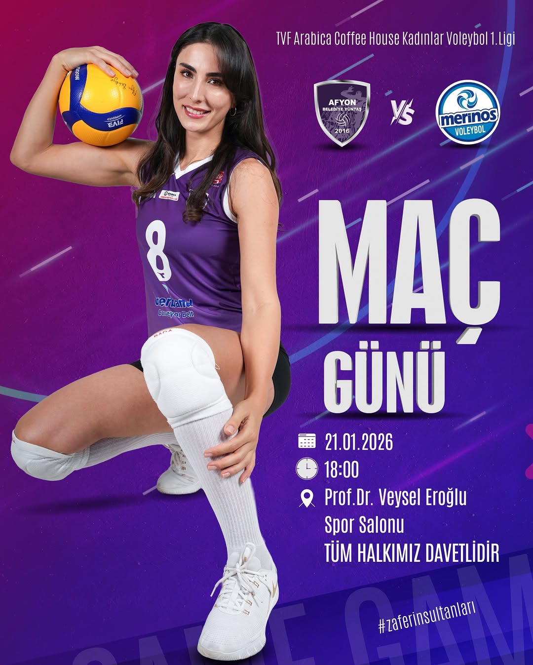 Afyon Belediye Yüntaş, Ev Sahibinde Gurur Gecesi Yaşayacak