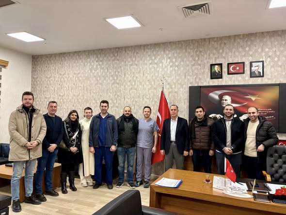 Afyonkarahisar Devlet Hastanesi'ne Ürdün'lü Cerrahlardan Obezite Cerrahisi Ziyareti