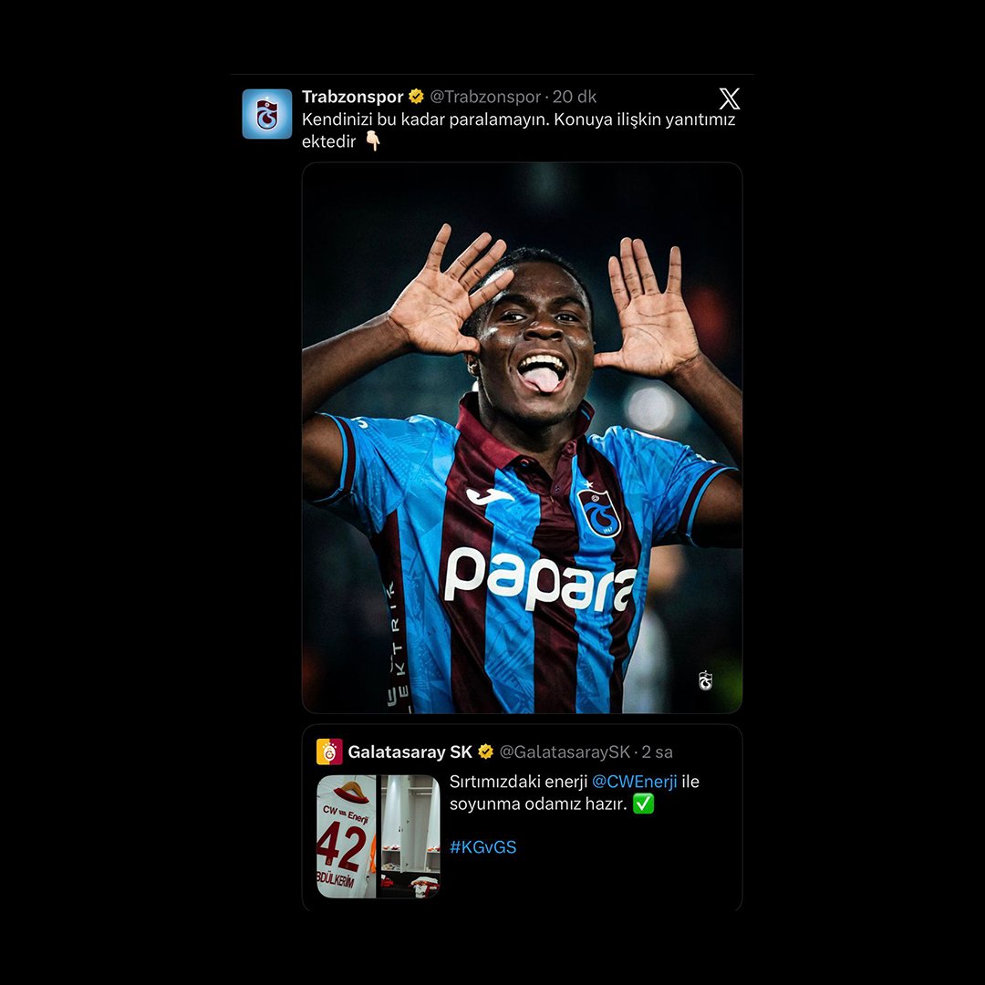 Galatasaray'ın Soyunma Odası Paylaşımına Trabzonspor'dan Sert Yanıt