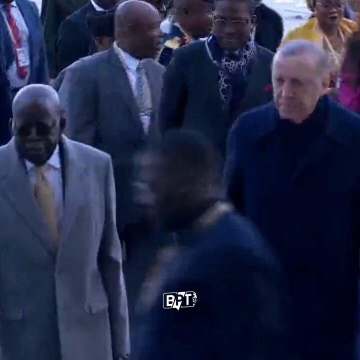 Cumhurbaşkanı Erdoğan'ın Konuğu Nijerya Cumhurbaşkanı Tinubu'nun Düşme Anı