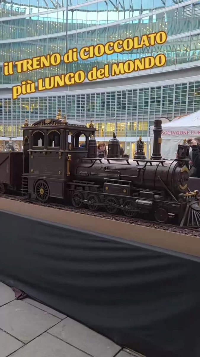 İtalya'dan Çikolata Severlere Rekor Kıran Tren!