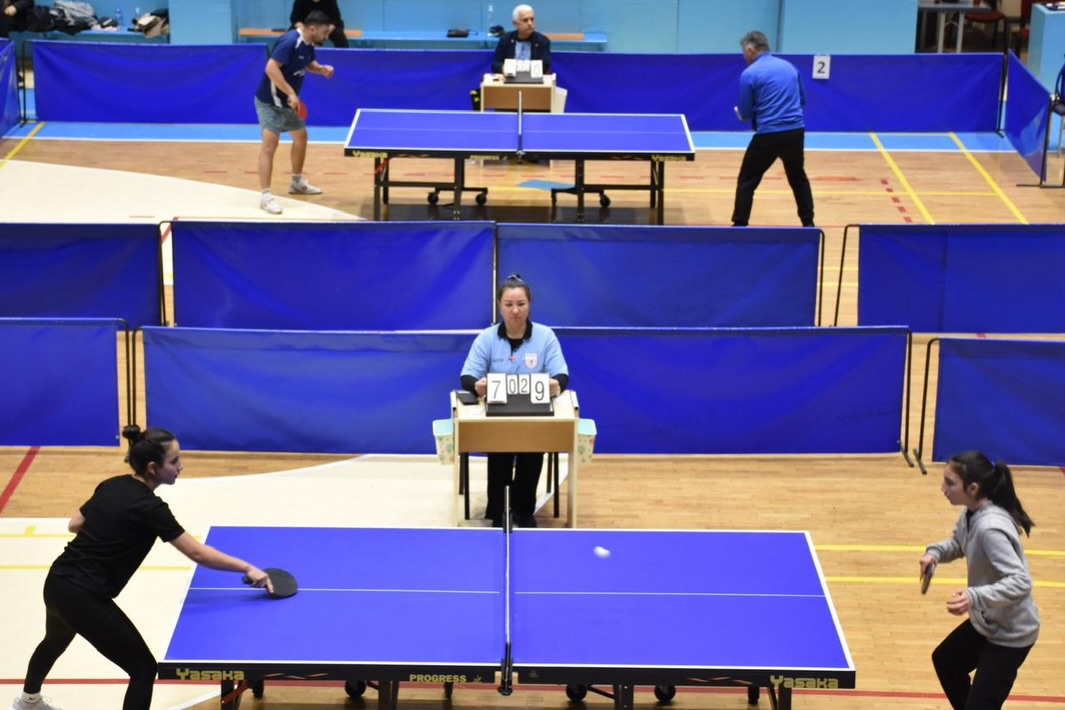 Afyonkarahisar'da Masa Tenisi Şampiyonası İl Seçmeleri Sonuçlandı