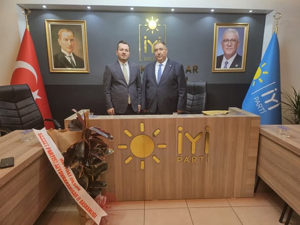 Anahtar Parti ve Saadet Partisi'nden İYİ Parti Afyonkarahisar İl Başkanlığı'na Nezaket Ziyareti