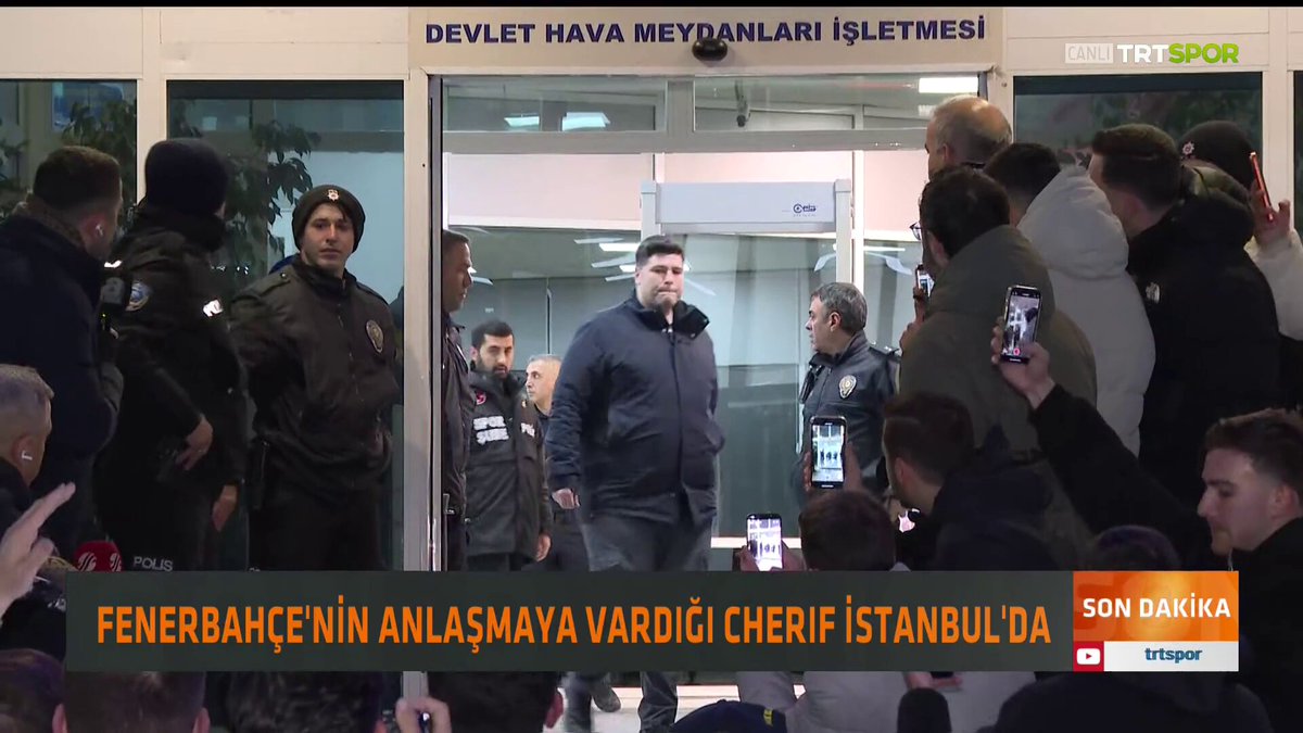 Fenerbahçe'nin Yeni Transferi Sidiki Cherif İstanbul'da