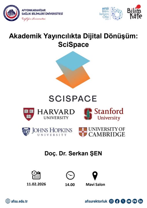 Afyonkarahisar'da Akademik Yayıncılık İçin Dijital Dönüşüm Toplantısı Düzenleniyor