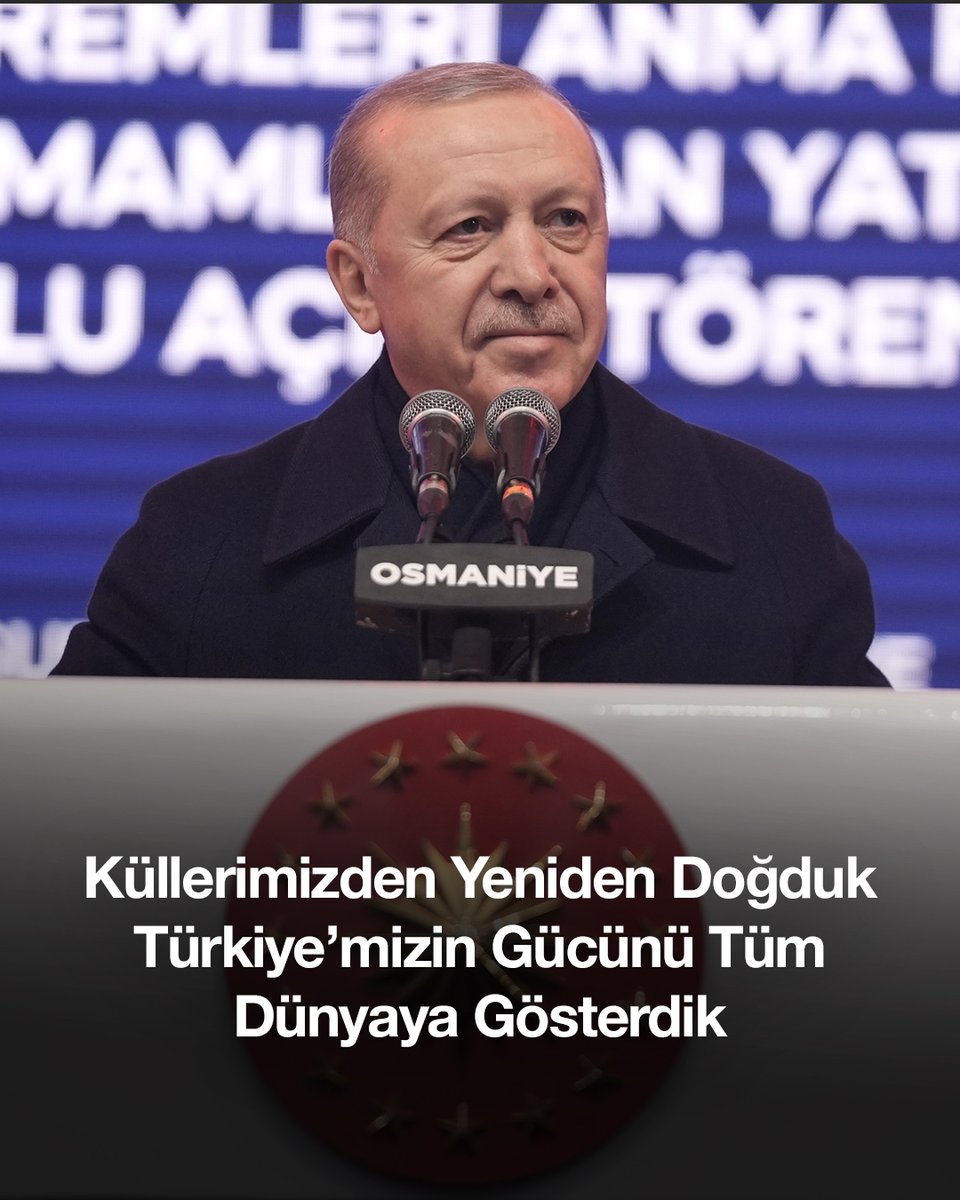 Türkiye, Deprem Sonrası Toparlanma Sürecinde Millet ve Devletin Güç Birliği