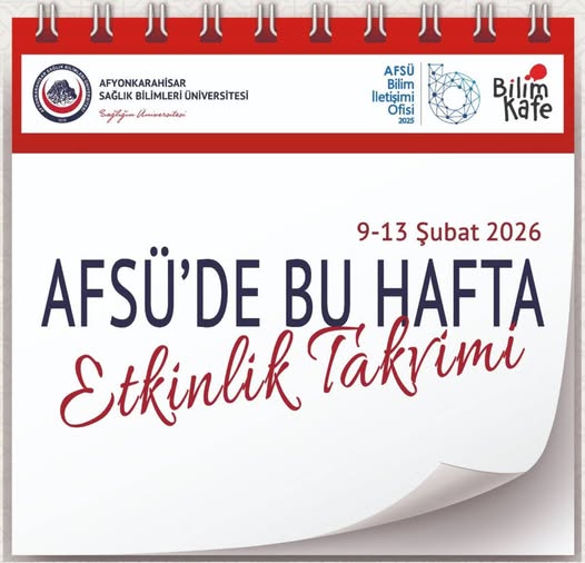 AFSÜ'de Yoğun Etkinlik Haftası: Sağlık ve Bilim Ön Planda