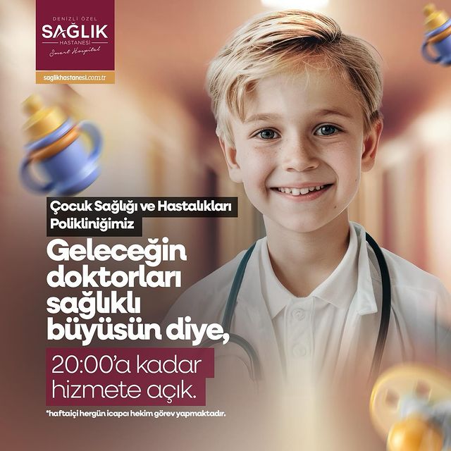 Denizli Özel Sağlık Hastanesi’nden Çocuk Sağlığı Hizmeti