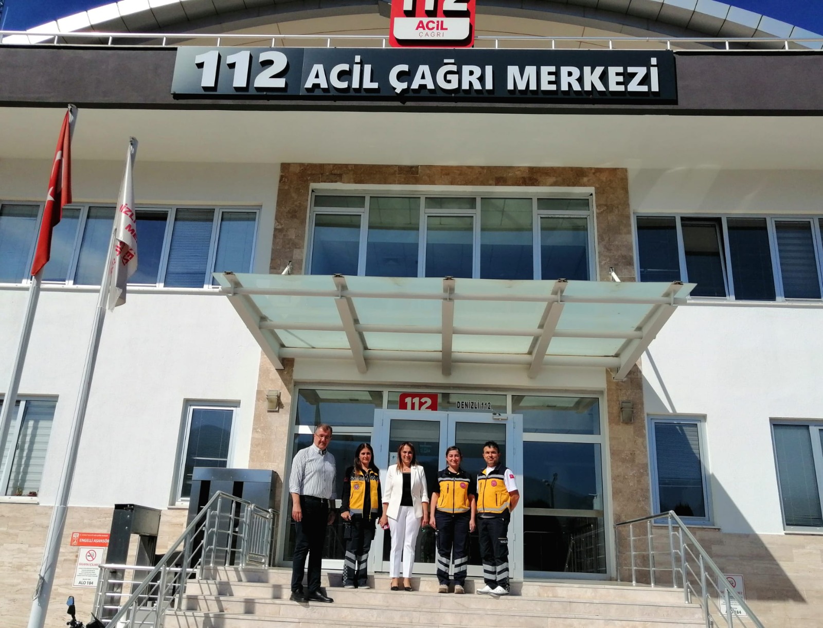 Denizli İl Sağlık Müdürü, 112 Acil Çağrı Merkezi'ni Ziyaret Etti