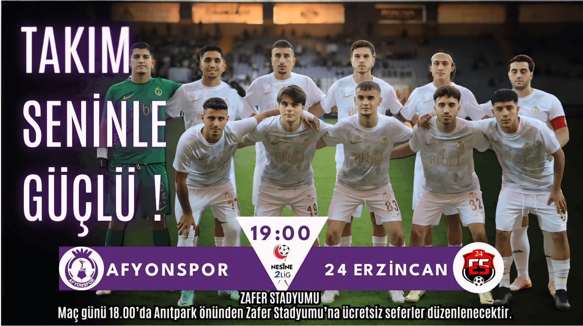 Hes İlaç Afyonspor, Taraftarlara Özel Bir Çağrı Yapıyor