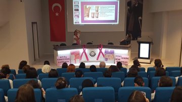 Pamukkale İlçe Sağlık Müdürlüğü, Meme Kanseri Farkındalık Ayı İçin Seminer Düzenledi