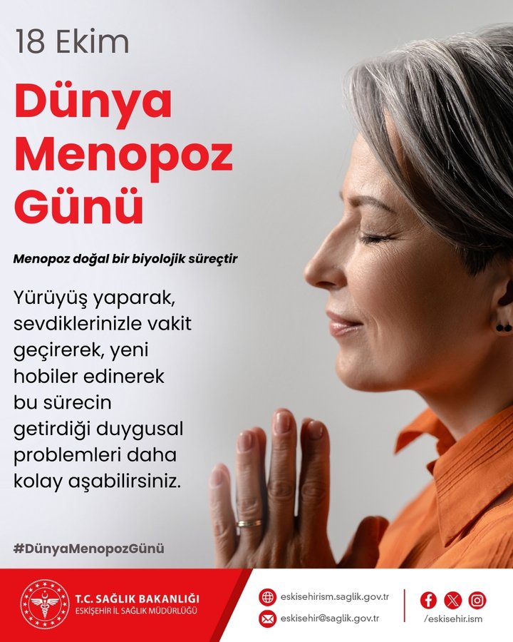 18 Ekim, Dünya Menopoz Günü