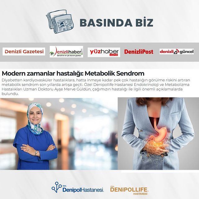 Denizli Özel Denipollife Hastanesi'nde Metabolik Sendrom Konuşuldu