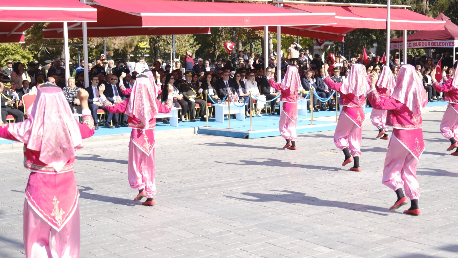 Cumhuriyet Bayramı Törenleri Burdur'da Kutlandı