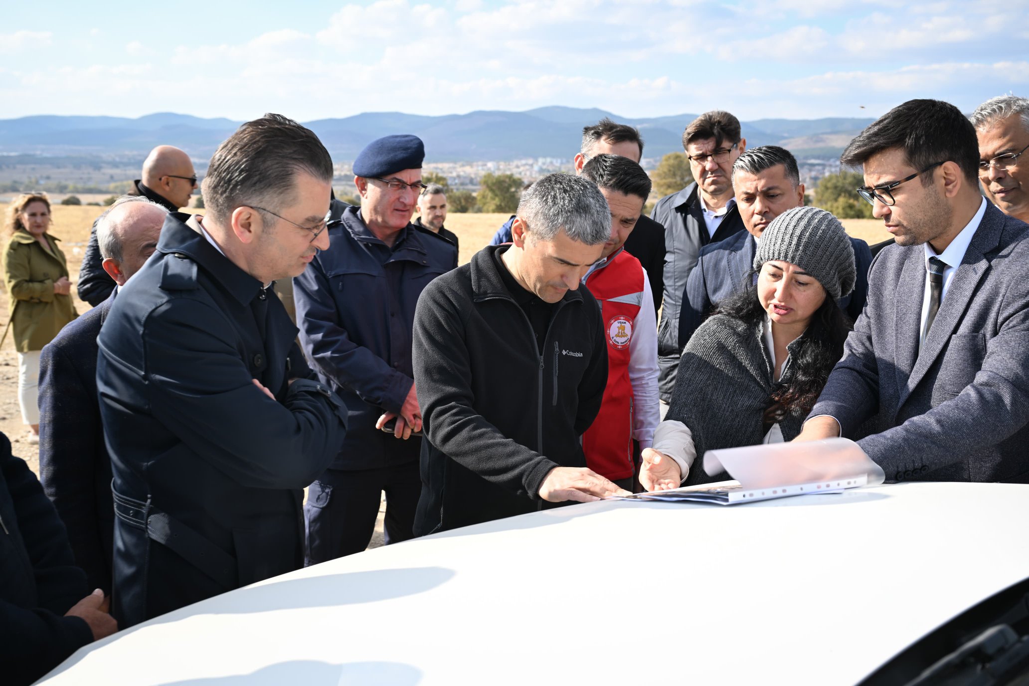 Vali Dr. Naci Aktaş Banaz'da İncelemelerde Bulundu