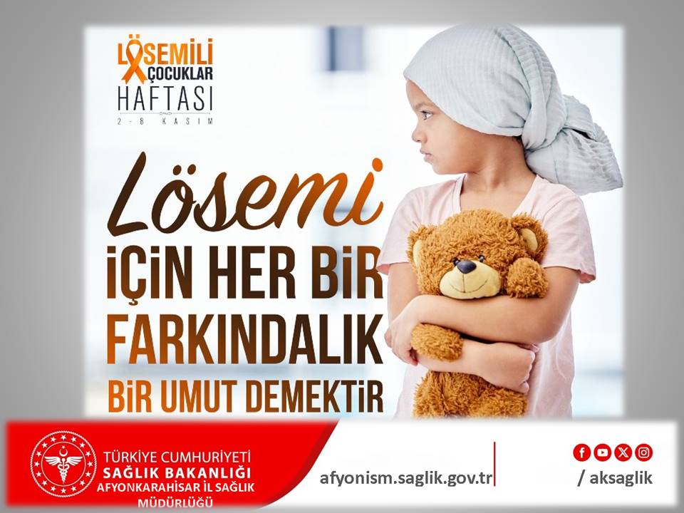 Lösemi: Çocukluk çağında en sık görülen kanser türlerinden biri