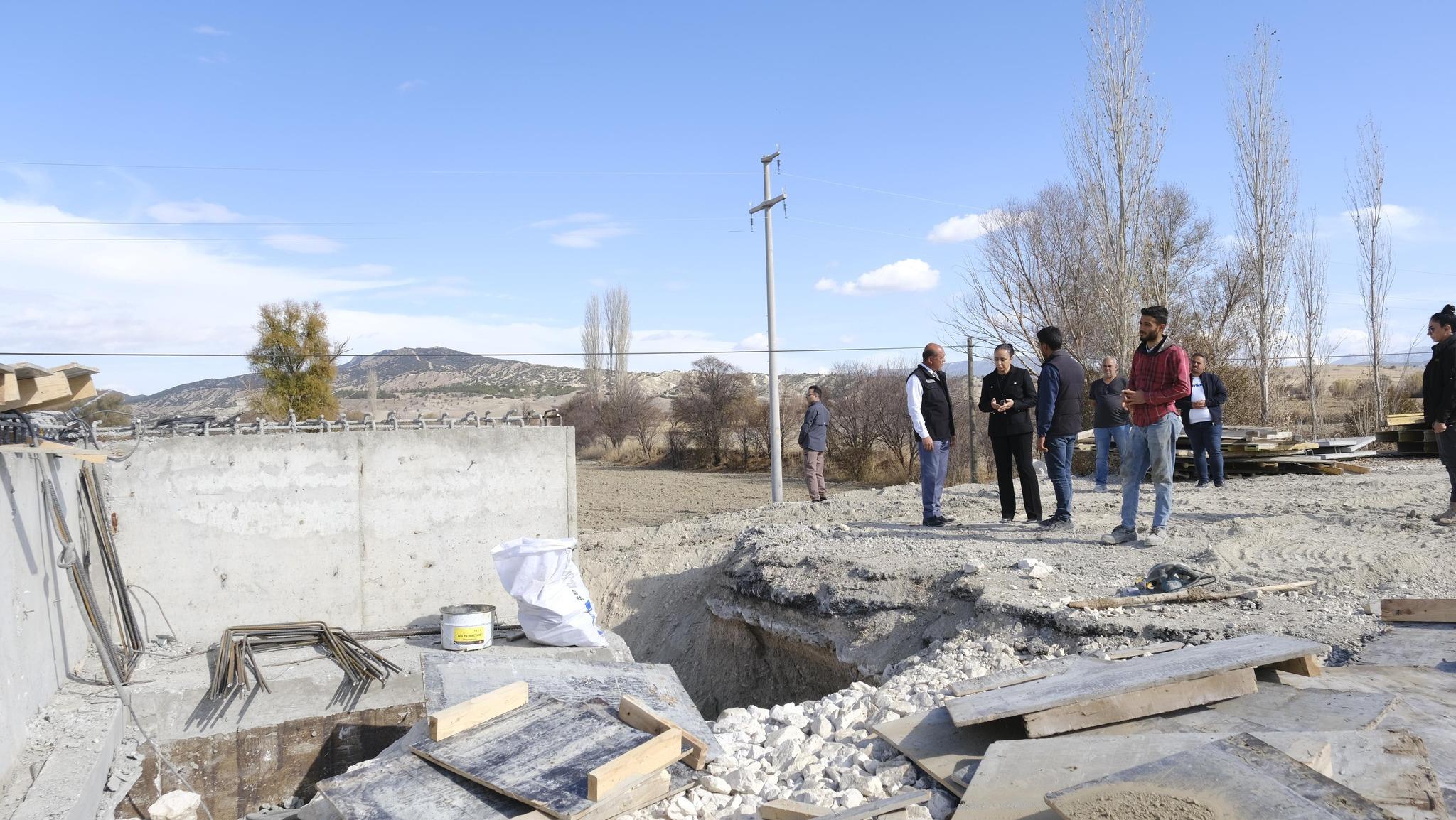 Burdur Valisi Tülay Baydar Bilgihan, Boğaziçi ve Karaçal Köprüsü İnşaatını İnceledi