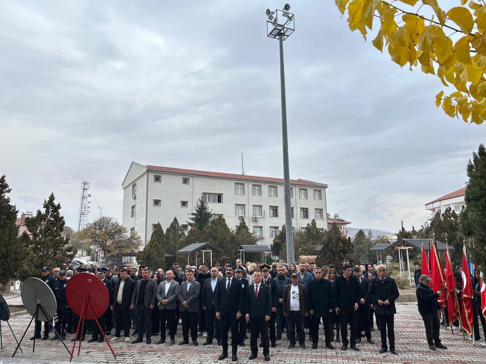 Ulu Önder Mustafa Kemal Atatürk'ün Ölümünün 86. Yıl Dönümü Münasebetiyle Gerçekleştirilen Tören