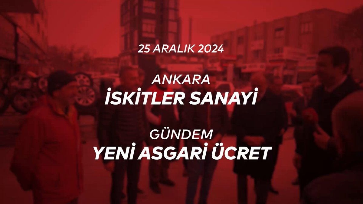 Saadet Partisi Genel Başkanı Mahmut Arıkan, İşçilerle Bir Araya Geldi