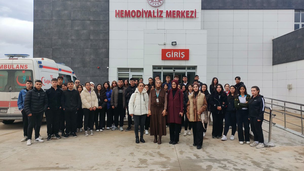 Çivril Mesleki Teknik ve Anadolu Lisesi Öğrencileri Hastane Gezisinde! 