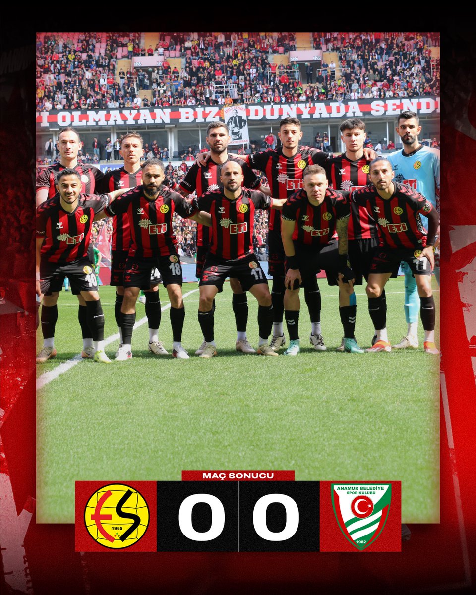 Eskişehirspor ve Anamur Belediyespor Maçında 0-0 Beraberlik