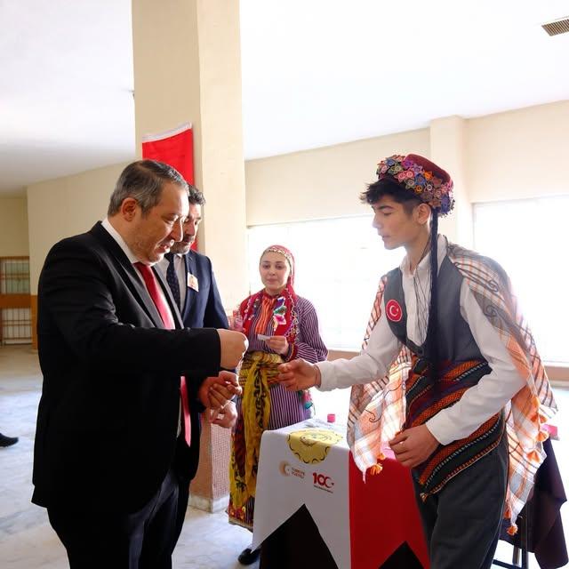 Dinar'da 12 Mart İstiklal Marşımızın Kabulü ve Mehmet Akif Ersoy Anma Günü Kutlandı