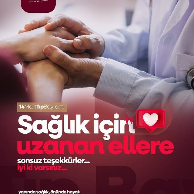 Denizli Özel Sağlık Hastanesi'nden 14 Mart Tıp Bayramı Mesajı