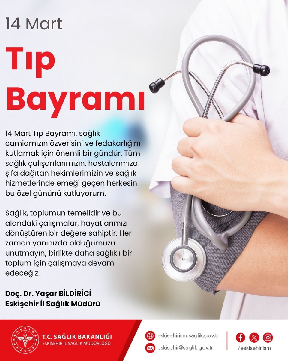 Eskişehir'de 14 Mart Tıp Bayramı Kutlandı