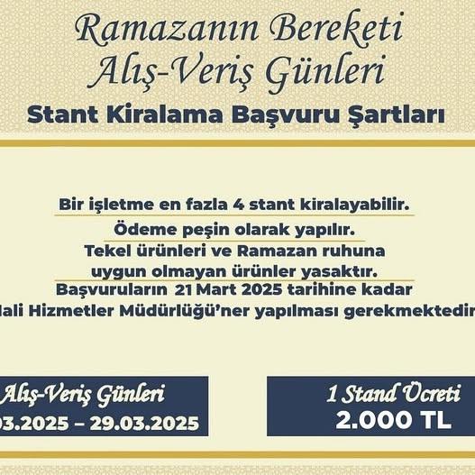 Bolvadin Belediyesi Ramazan Çarşısı Yeni Konuma Taşınıyor