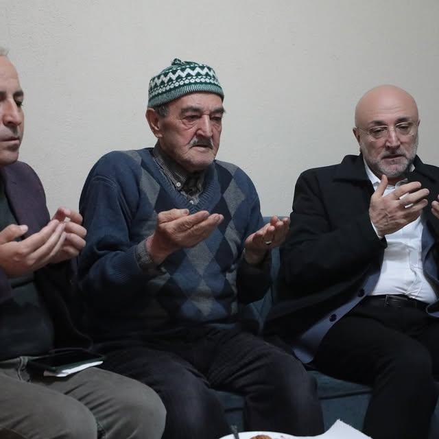 AK Parti İl Başkanlığı, Fevzi Akça'nın Vefatıyla Ailesini Ziyaret Etti