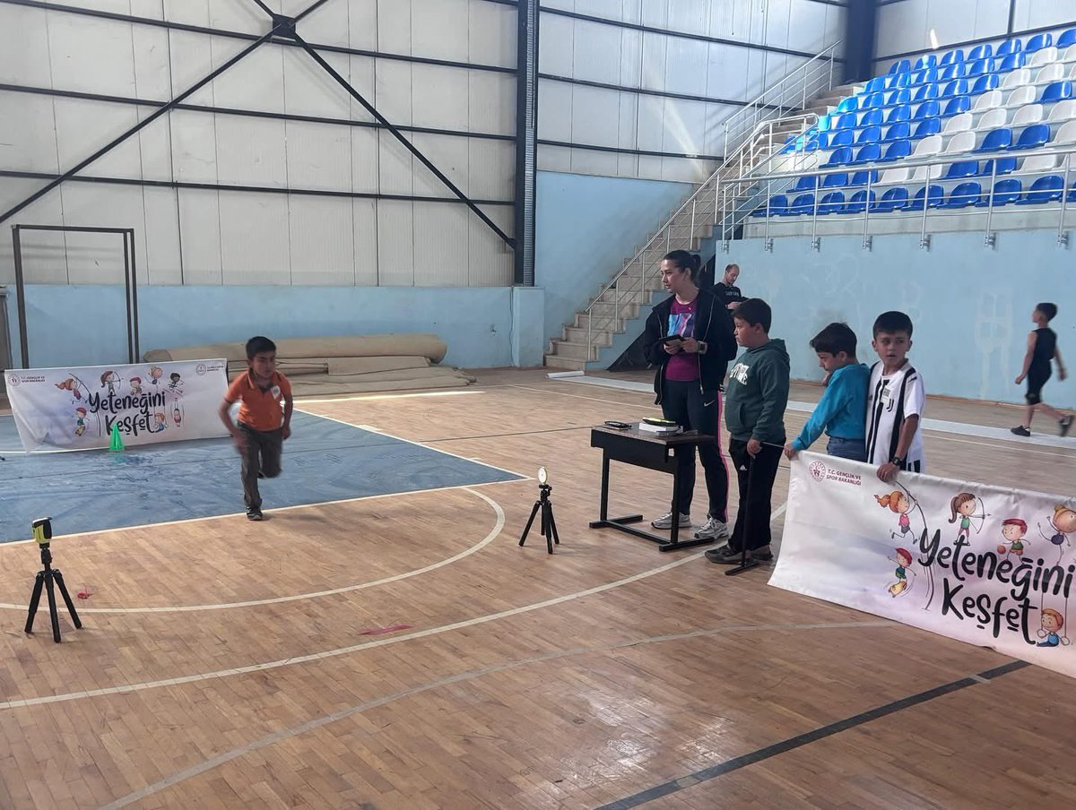 Eskişehir Alpu'da Genç Yetenekler Sportif Taramaya Katıldı